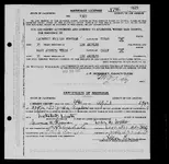 Marriage Certificate - Laurence Foreman and Mary Wells -1.webp