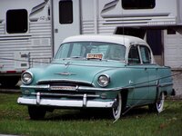 1954 Plymouth Belvedere, US 422, E of Kittanning, PA, Nov 2006.JPG