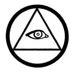 All Seeing Eye Image taken from page 25 of Barber A H 2006 Celestial Symbols. USA Horizon Pub...webp