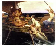 Herbert James Draper - ulysses and sirens.webp