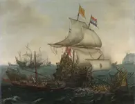 Vroom_Hendrick_Cornelisz_Dutch_Ships_Ramming_Spanish_Galleys_off_the_Flemish_Coast_in_October...webp