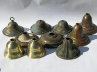 antique-vintage-lighting-brass-lamp-replacement-parts-ceiling-light-canopy-lot-Laurel-Leaf-Farm-.jpg