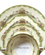 Noritake Greenbrier 2042 8 Piece Service treasurenet.jpg