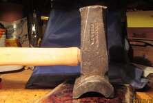 Charles Hammond blacksmith swage hammer 4.JPG