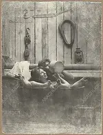 OLD-WEST-MOONSHINE-Country-Couple-BATH-Rare-Original.webp