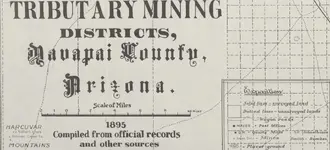 1895 Mine District Map Yavapai Co. AZ..webp