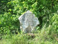 Original Roscoe Gun Battle Monument.JPG