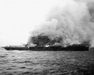 USS Lexington abandoned And Burning.jpg