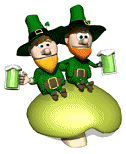 Two-drunk-leprechauns-sitting-on-mushroom.gif