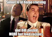 Simon is starving and Bill posts more food recipes.webp