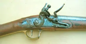 Napoleanic War Brown Bess Musket with Doglock Safety.webp