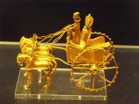 Oxus Treasure Achaemenid Gold Model Chariot, 5-4cBC.webp