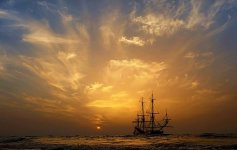 ship sun horizon sky galleon.jpg