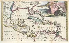 1747_Ruyter_Map_of_Florida,_Mexico_and_the_West_Indies_-_Geographicus_-_PortoBello-ratelband-...webp