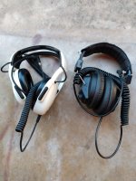 SOLD 2 Pair of Headphones for the Tarsacci MDT 8000