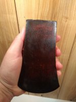 red paint axe head stamped E 001.jpg