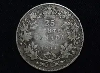 Canadian Quarter Silver 1911 2 (Small).webp