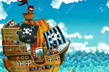 125784145-cartoon-scene-with-pirate-ship-sailing-through-the-seas-with-scary-pirates-deck-is-...webp