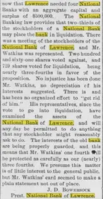 August 20 1889 - Lawrence Daily Journal - liquidation page 2.webp