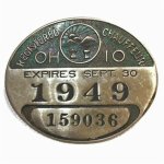 MAH - 1949 - Ohio Chauffeur Badge - Dug 6-1-20.jpg