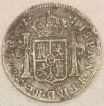 1774 Lima Peru 2 Reales reverse.webp