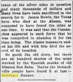 Menardville silver mine - Abilene Daily Reporter - 11-18-1909 - 3.webp