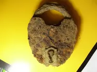 Old Lock found by Draped bust Dime.webp