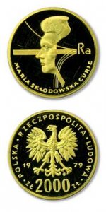 coin polish Maria Sklodowska Curie.jpg