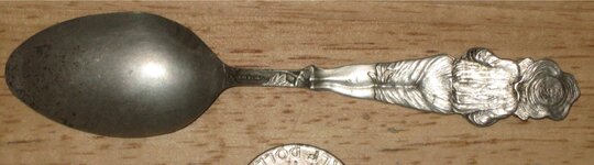 Ostrich Farm Jacksonville, Fla souvenir spoon back side.JPG