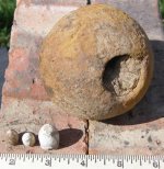 cannonball and bullets found 2 08062010.jpg