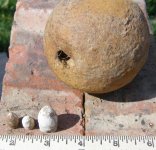 cannonball and bullets found 08062010.jpg