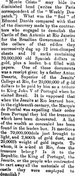 THE BAY OF PLENTY TIMES 29 JULY 1891 BURIED TREASURE RIO.gif