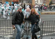 2011 Mummers Parade Wife and I.webp