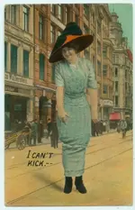 Hobble Skirt Card 1912.webp