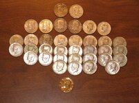 Collected Keepers Coin Roll Hunt 31 March 2011.jpg