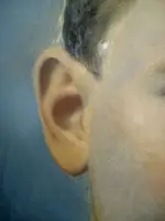 Old Photo - Painting Close Up ear (525x700).webp