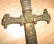 Knights of Pythias Sword Handle Close Up Match - Similar to Short Sword (695x575).jpg