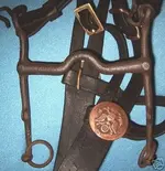 WW1_horsegear_bridle-with-1902eagle-rosette_closeup.webp