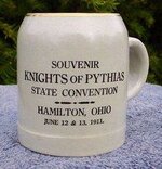 Knights of pythias 1911 Souvenir Mug.jpg