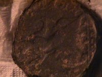 Reverse side of mould of English coin.JPG