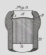 Bottle Sealing Device Patent 1895 - Close Up.webp