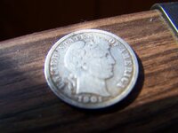 Barber Dime and Key 001.JPG