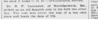 treasure, me, norridgewock, ny tribune 6-28-1900.png