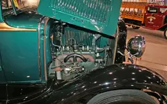 163_0906_2009_gwts_02z+1931_ford_model_aa_stake_bed_truck+engine_view.webp