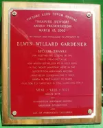 Elwin W Garner Dutchman Plaque & Trophy 002.webp