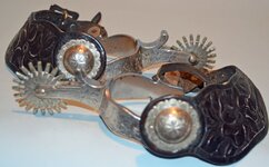 Crockett Antique Spurs with Leathers 1.JPG