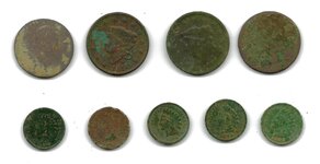 copper coins found June 2013 obverse.jpg