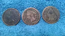 1898,1861,1895 IndianHead Pennies.webp