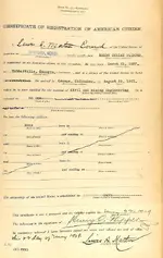 U.S., Consular Registration Certificates, 1907 - 1918 record for Henry Ossian Flipper cropped...webp