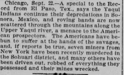 Los Angeles Herald, Number 358, 23 September 1899 — The Yaqui War.webp